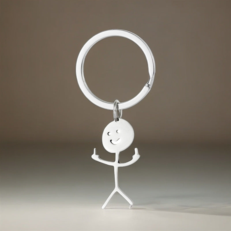 Two hands Stainless Steel Keychain