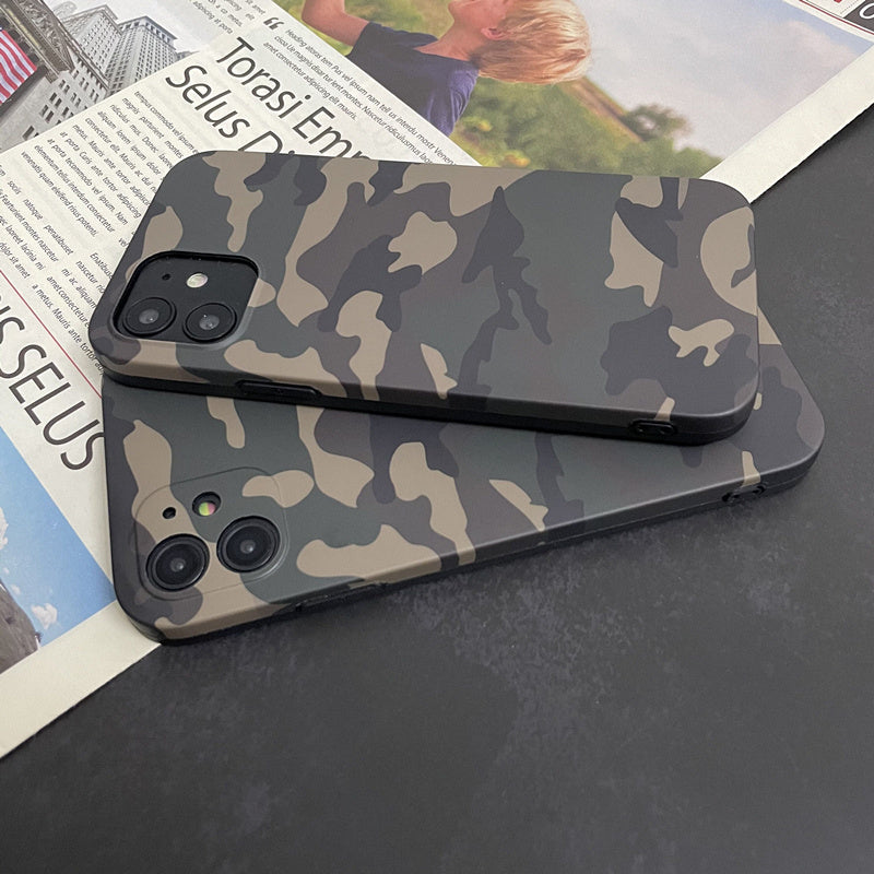 Camouflage Army Green Phone Case