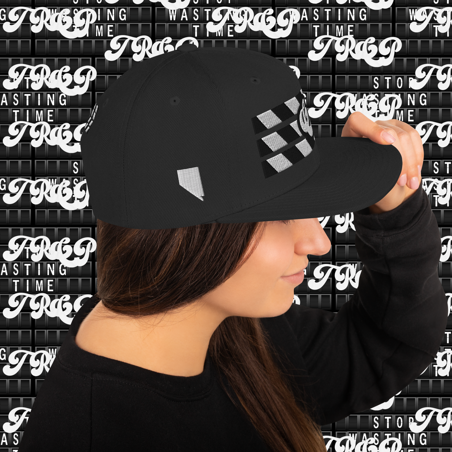 Cross & Walk Snapback Hat