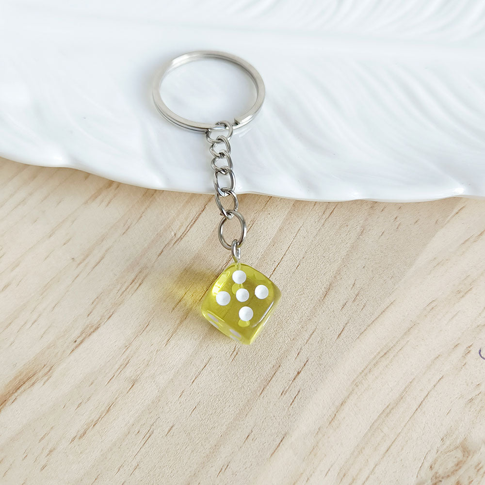 Small Size Dice Keychain