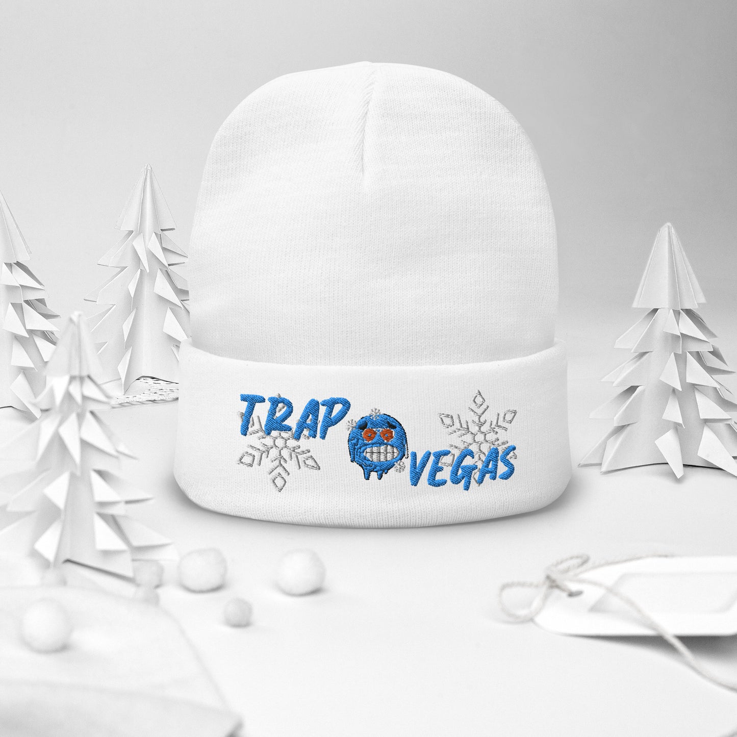 COLD FACE 🥶 Embroidered Beanie