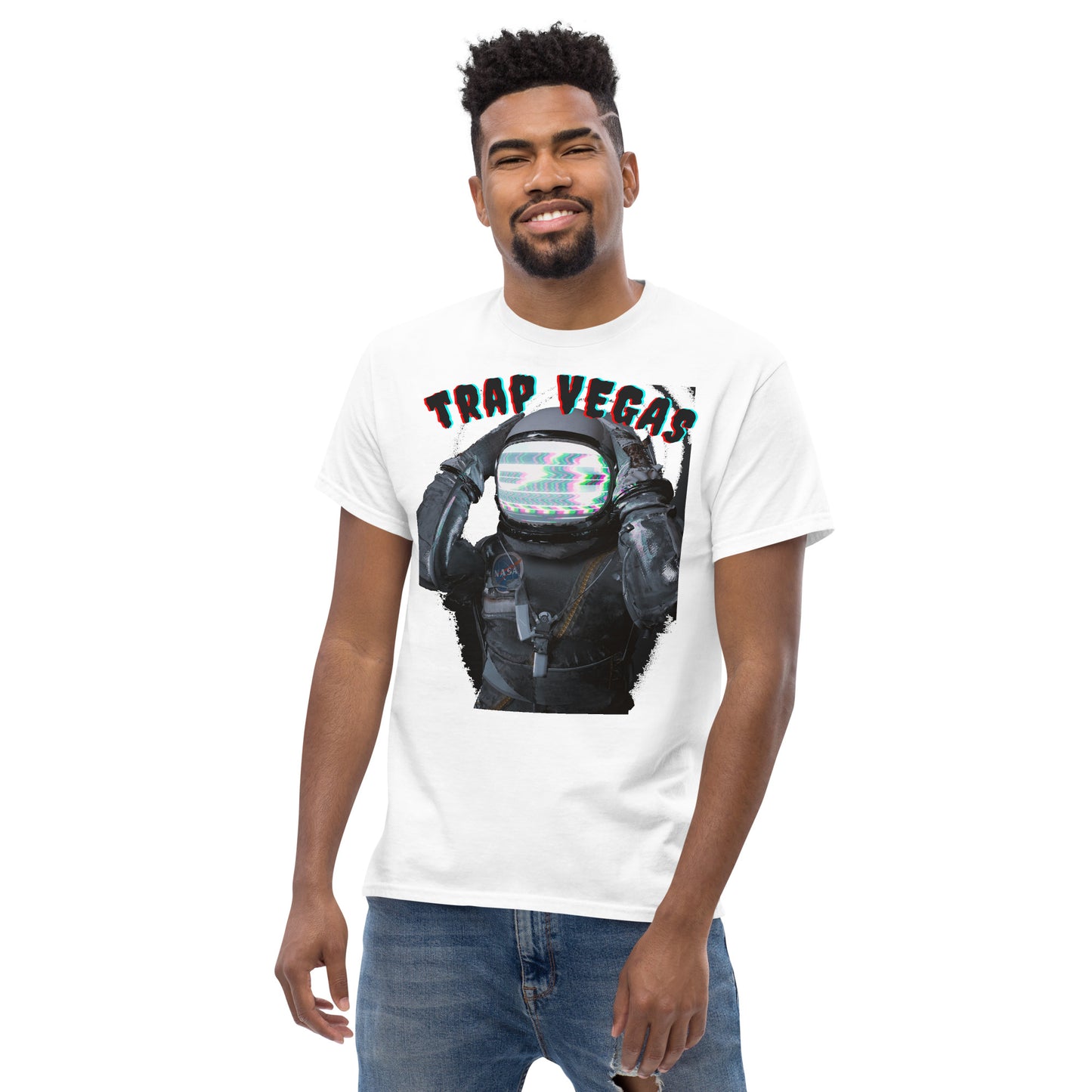 TRAP VEGAS STATIC Men's classic tee