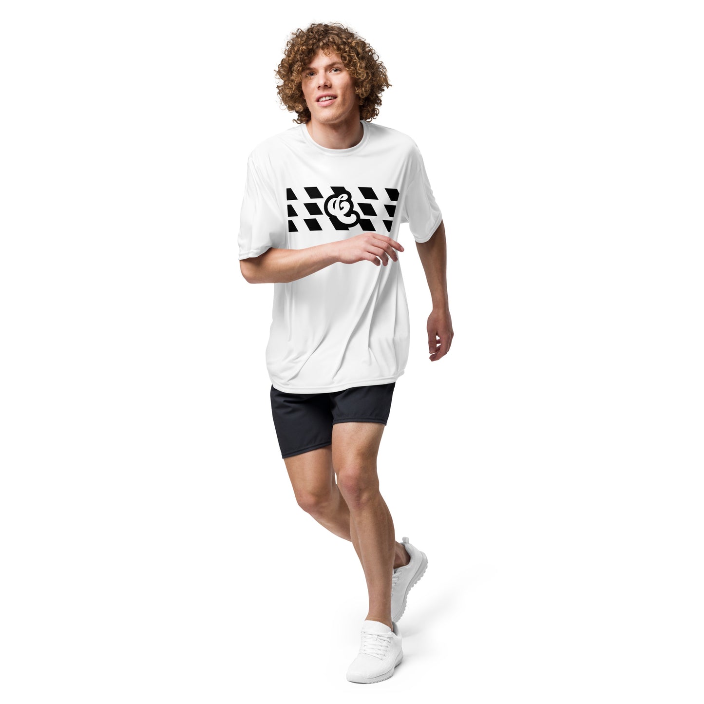 Logo & performance crew neck t-shirt