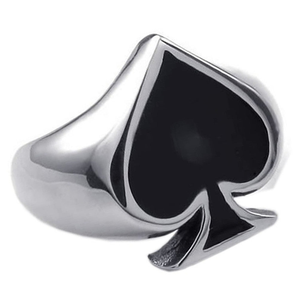 Spade 13 Gambling Fortune Ring
