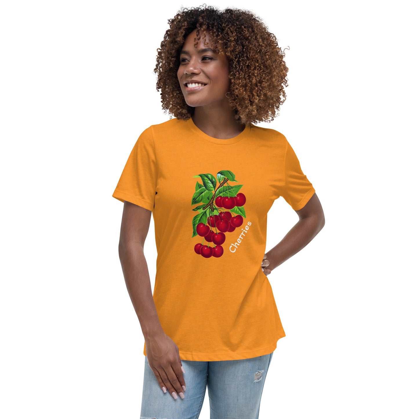 Women's Relaxed Cherries T-Shirt