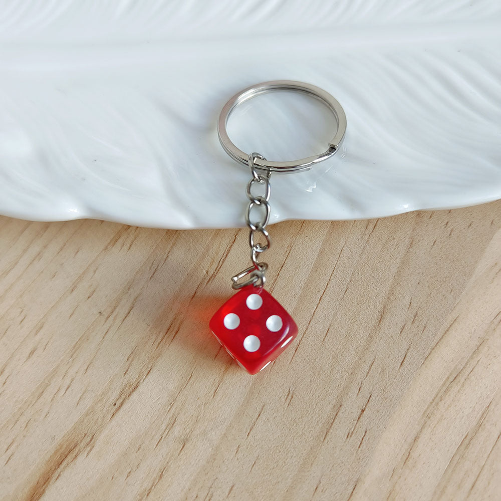 Small Size Dice Keychain