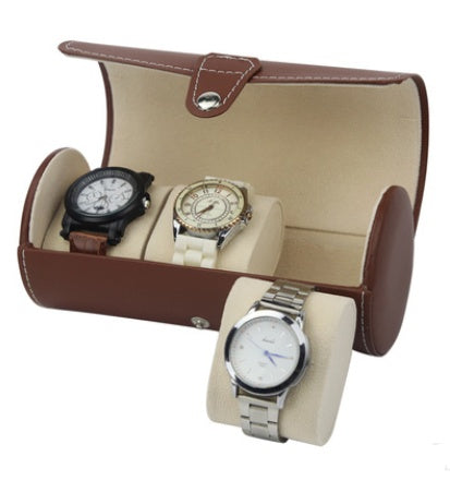 leather watch box storage