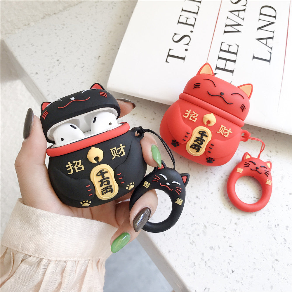 Lucky cat headphones