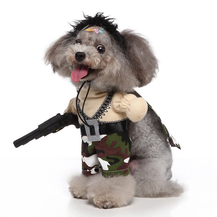 Pet Standing Outfit Cosplay Dog Upright Outfit