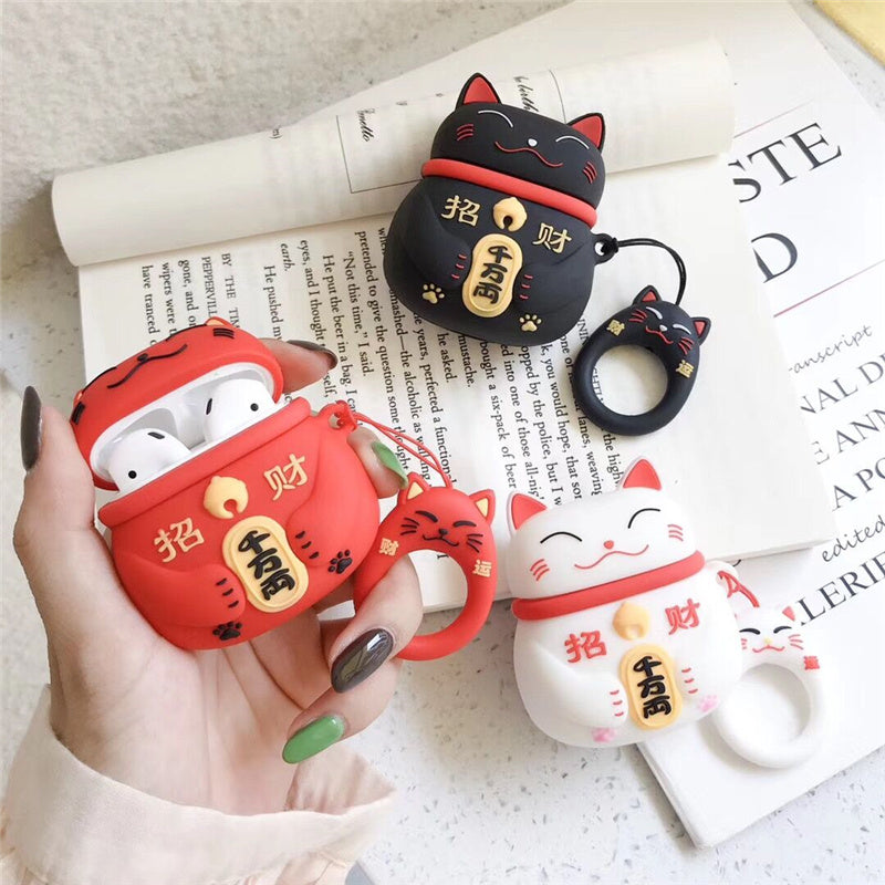 Lucky cat headphones