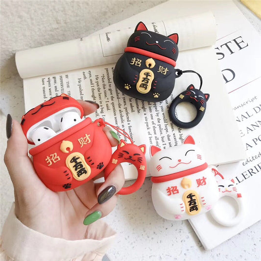 Lucky cat headphones