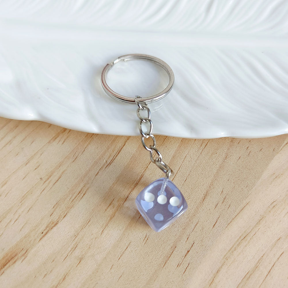 Small Size Dice Keychain