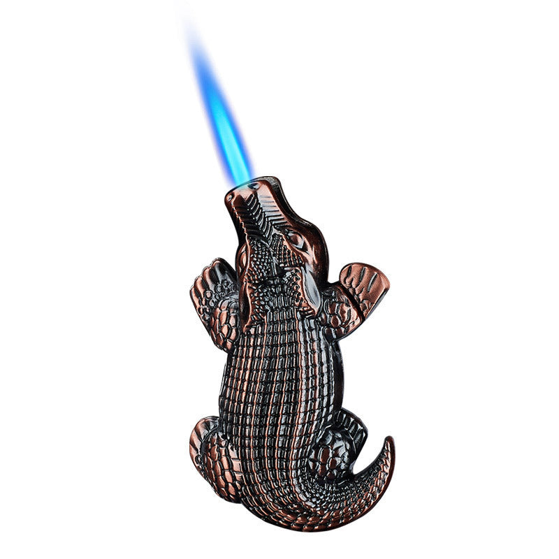 Metal Creative Lighter Butane Lighter Crocodile