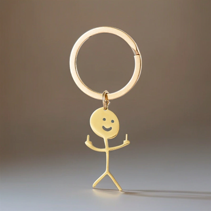 Two hands Stainless Steel Keychain