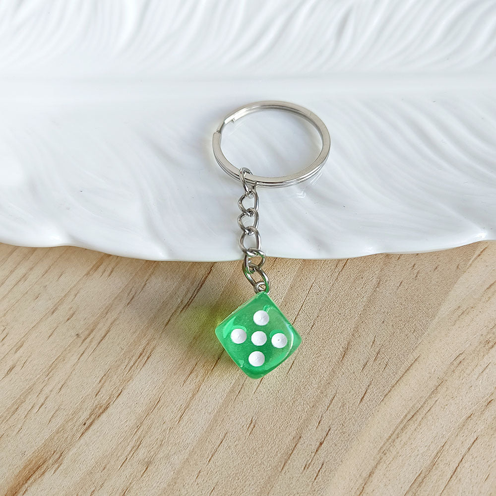 Small Size Dice Keychain