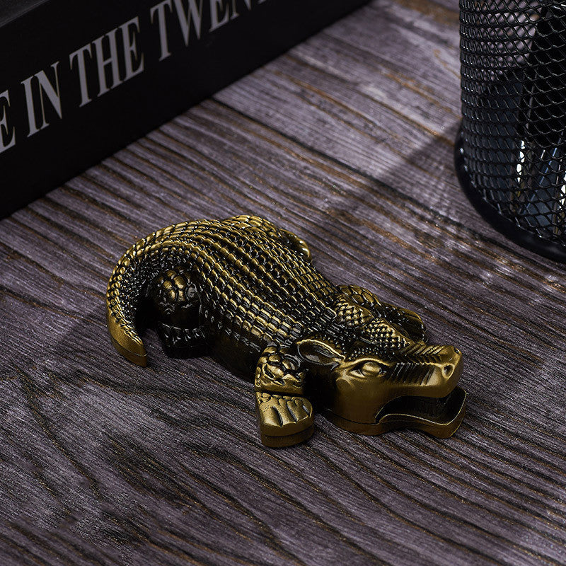 Metal Creative Lighter Butane Lighter Crocodile