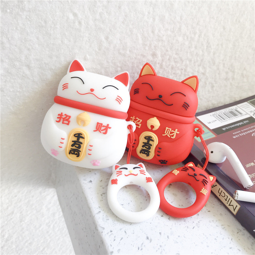 Lucky cat headphones