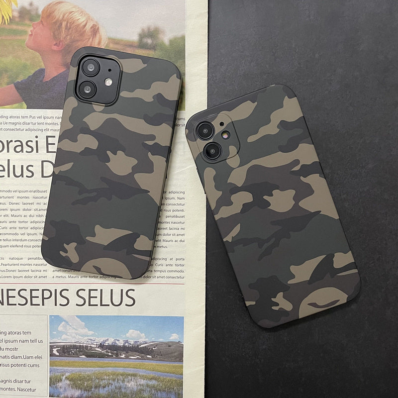 Camouflage Army Green Phone Case