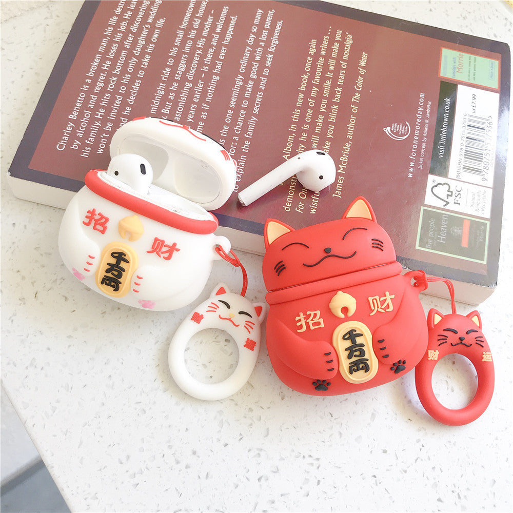 Lucky cat headphones