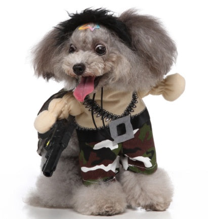 Pet Standing Outfit Cosplay Dog Upright Outfit