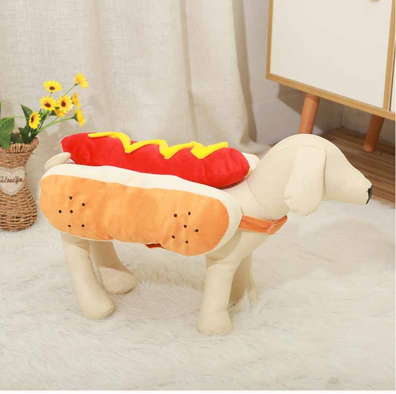 Costume For Dogs Puppy Pet Clothing Hot Dog Pet Apparel Dressing Up Cat Party Costume Suit