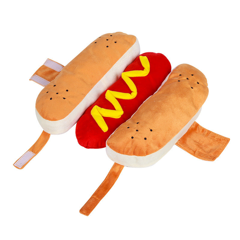Costume For Dogs Puppy Pet Clothing Hot Dog Pet Apparel Dressing Up Cat Party Costume Suit