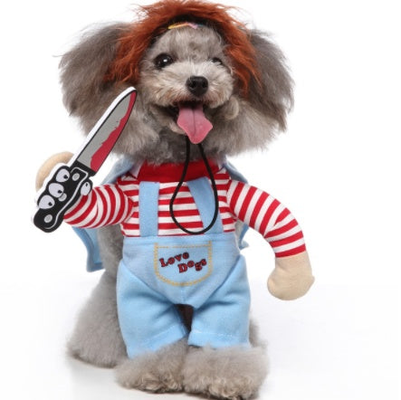 Pet Standing Outfit Cosplay Dog Upright Outfit