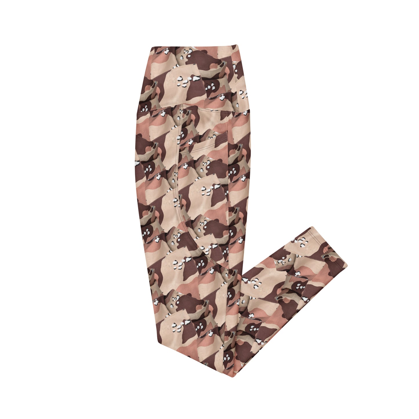 Desert Camouflage Leggings with pockets