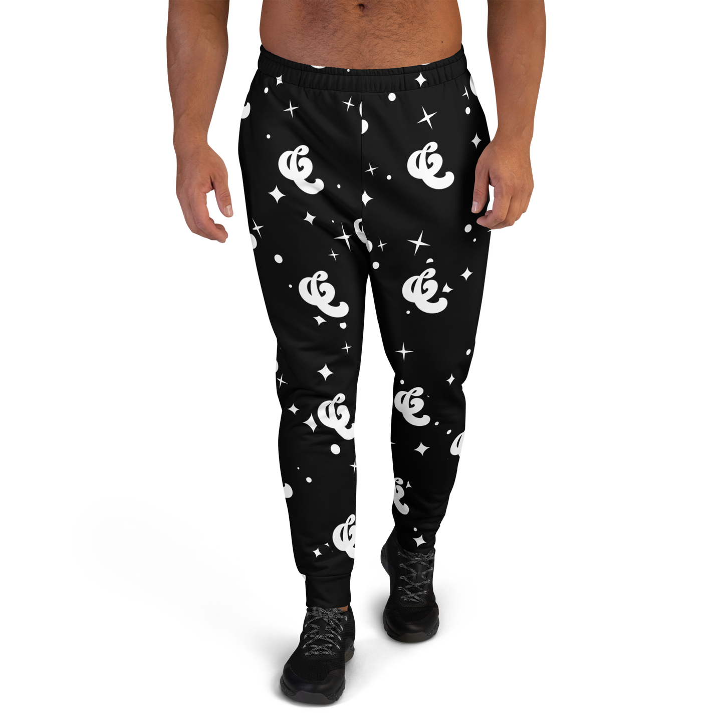 & Travel Relax Party Logo Men's Joggers