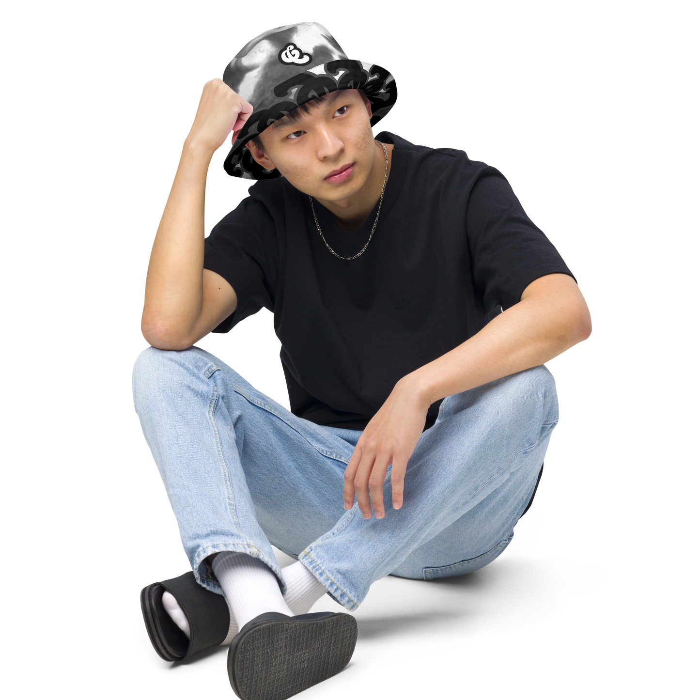 &Reversible bucket hat