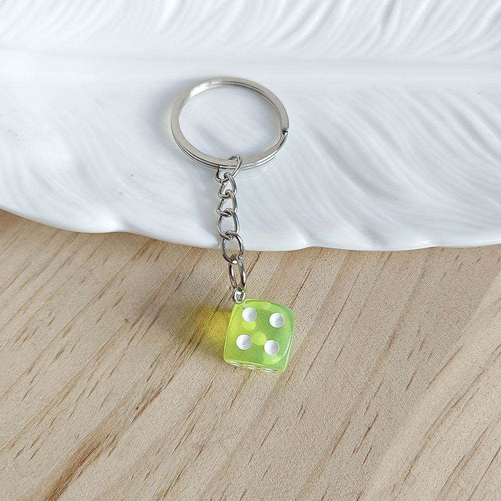 Small Size Dice Keychain