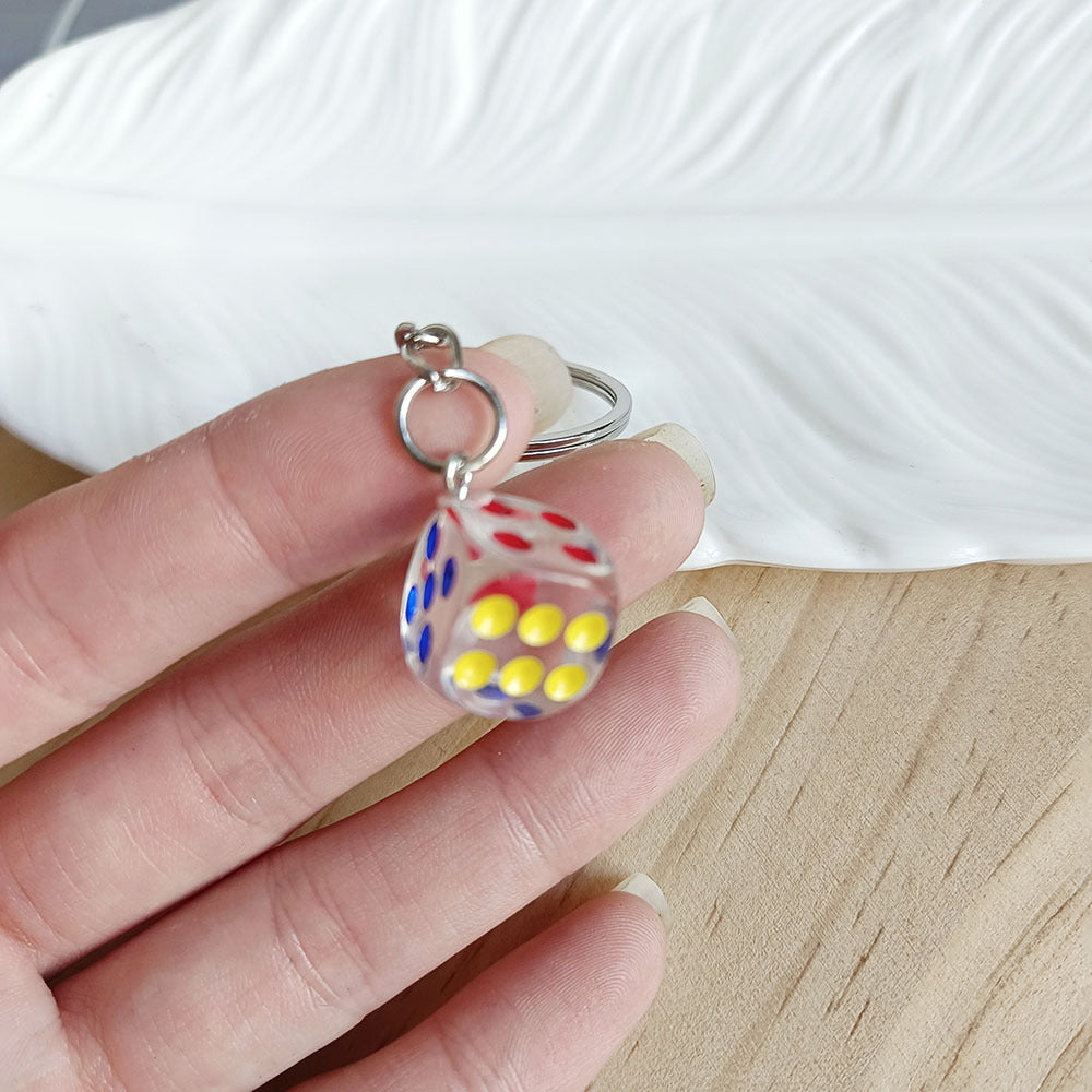 Small Size Dice Keychain