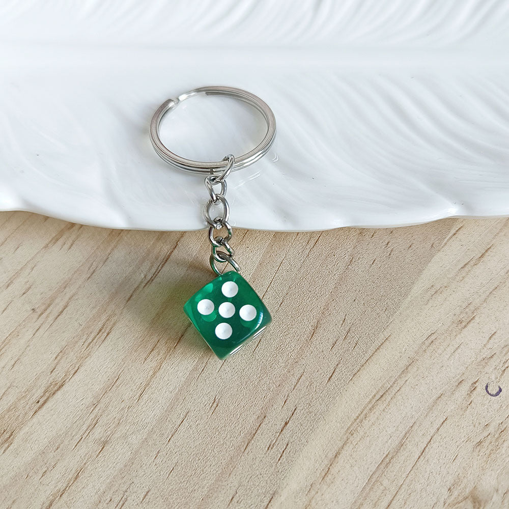 Small Size Dice Keychain
