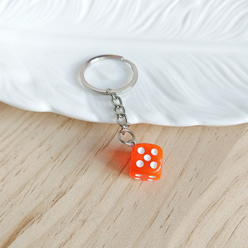 Small Size Dice Keychain