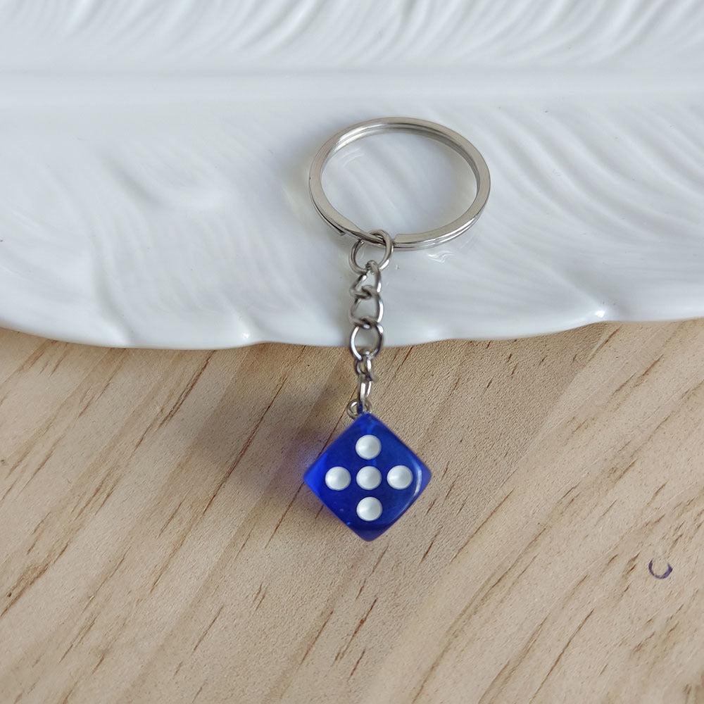 Small Size Dice Keychain