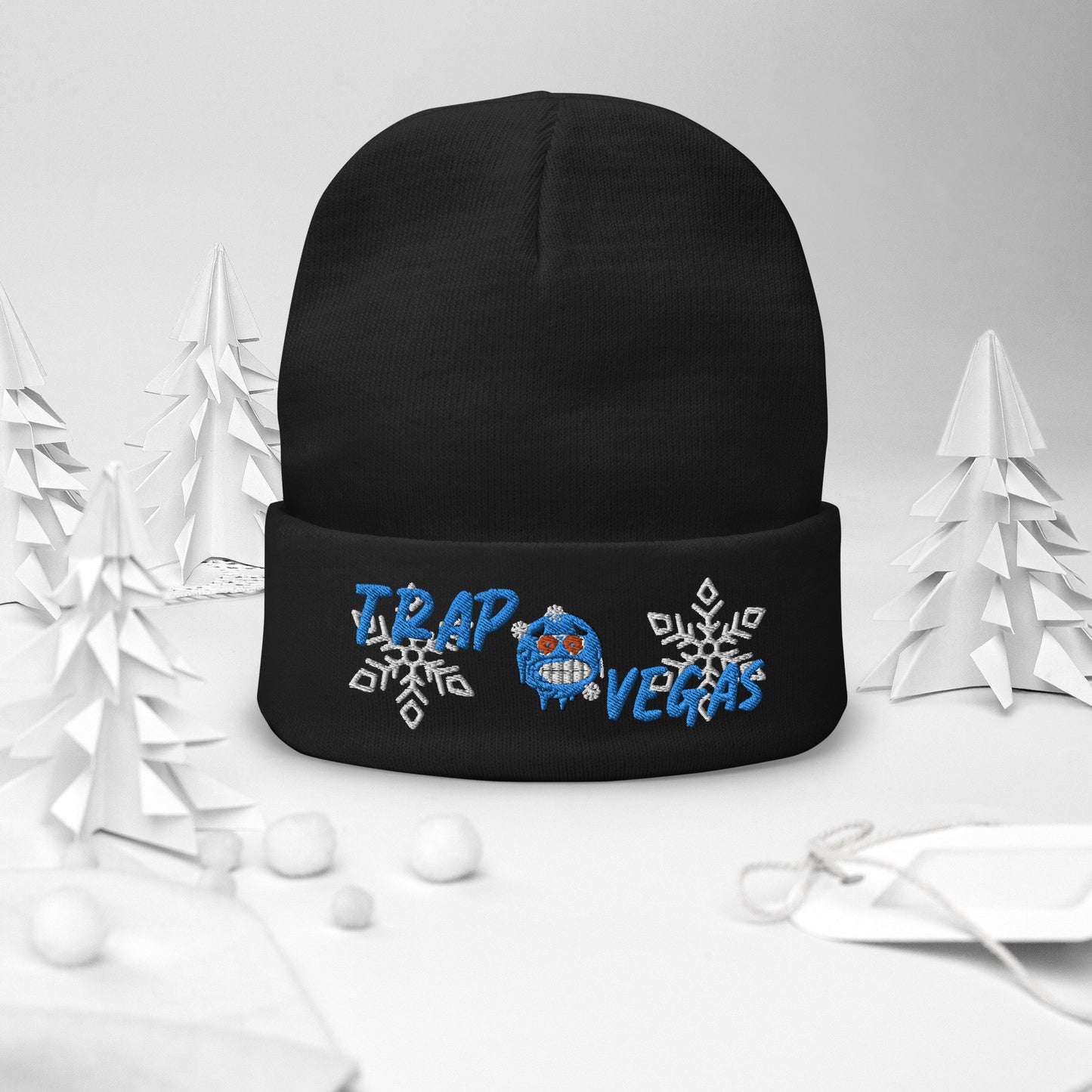 COLD FACE 🥶 Embroidered Beanie