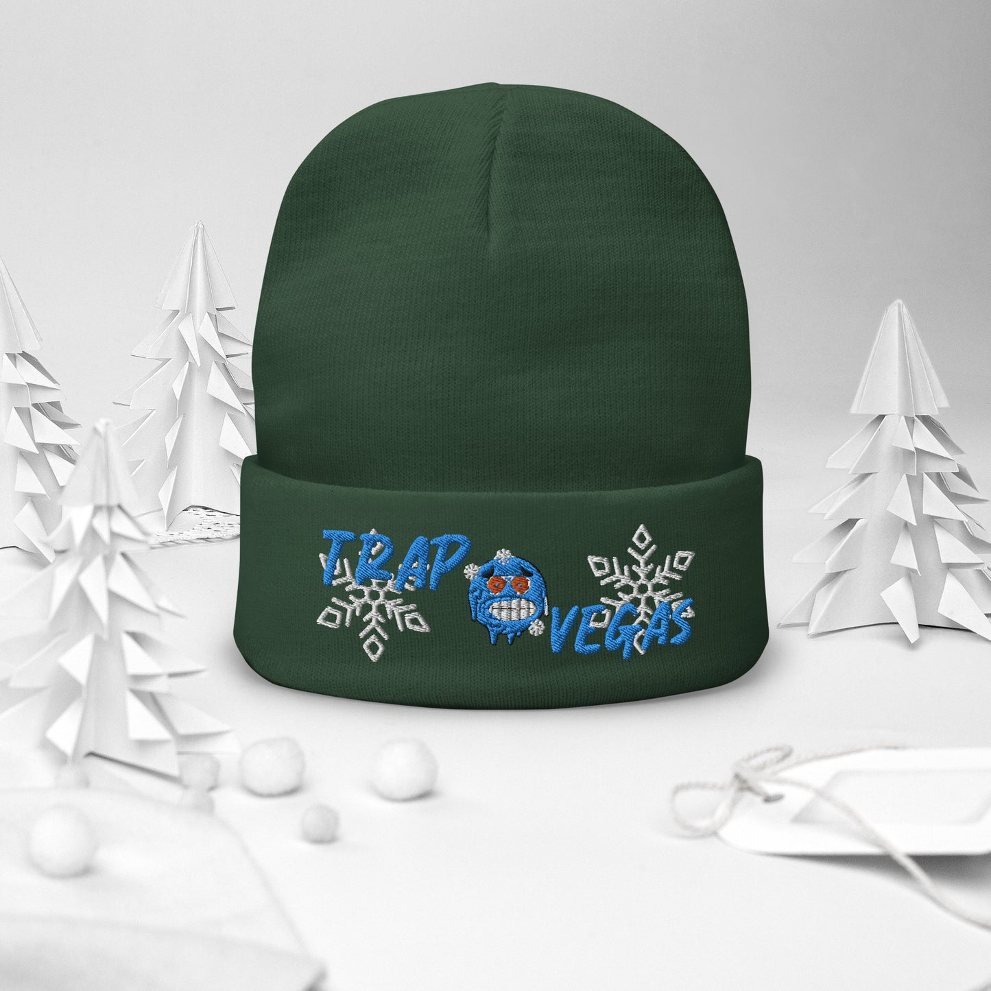 COLD FACE 🥶 Embroidered Beanie