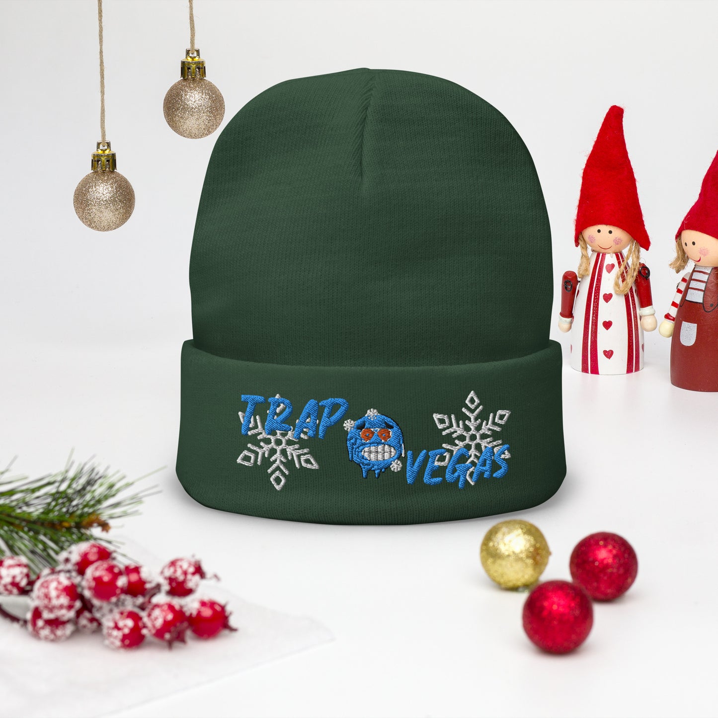 COLD FACE 🥶 Embroidered Beanie