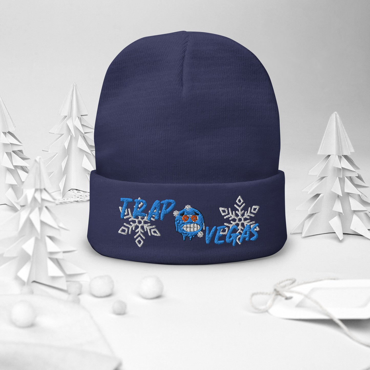 COLD FACE 🥶 Embroidered Beanie