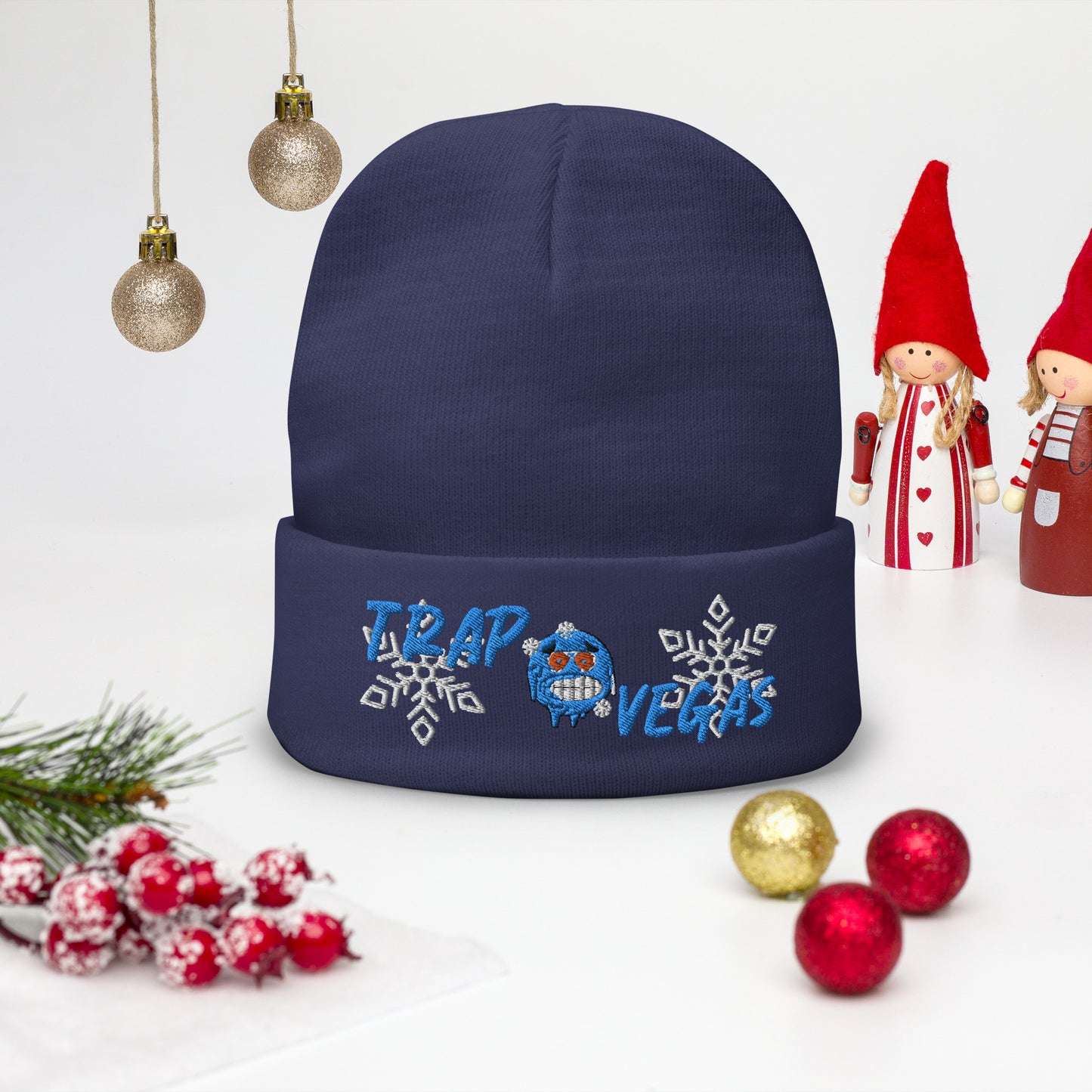 COLD FACE 🥶 Embroidered Beanie