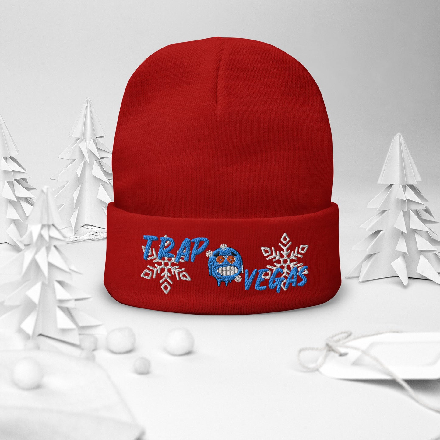 COLD FACE 🥶 Embroidered Beanie