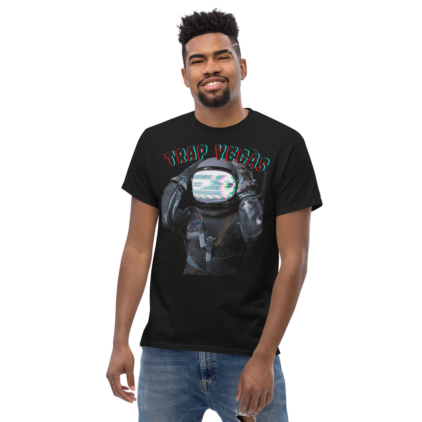 TRAP VEGAS STATIC Men's classic tee
