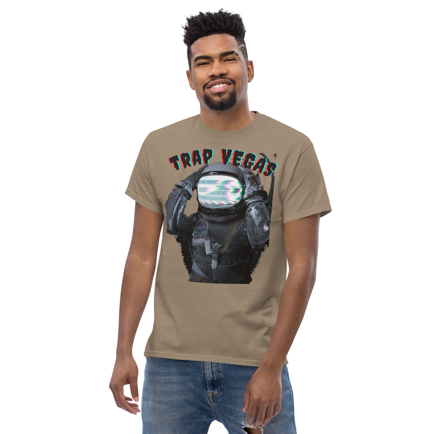 TRAP VEGAS STATIC Men's classic tee
