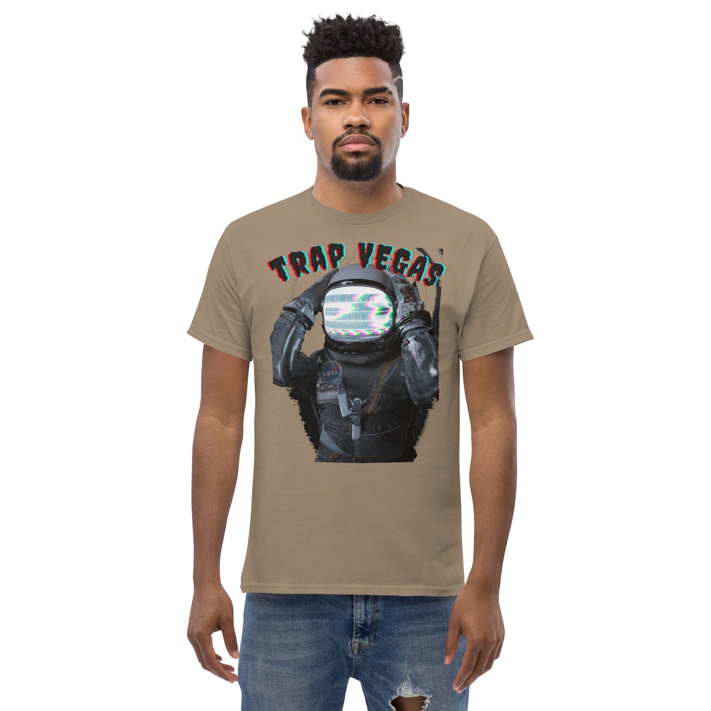 TRAP VEGAS STATIC Men's classic tee