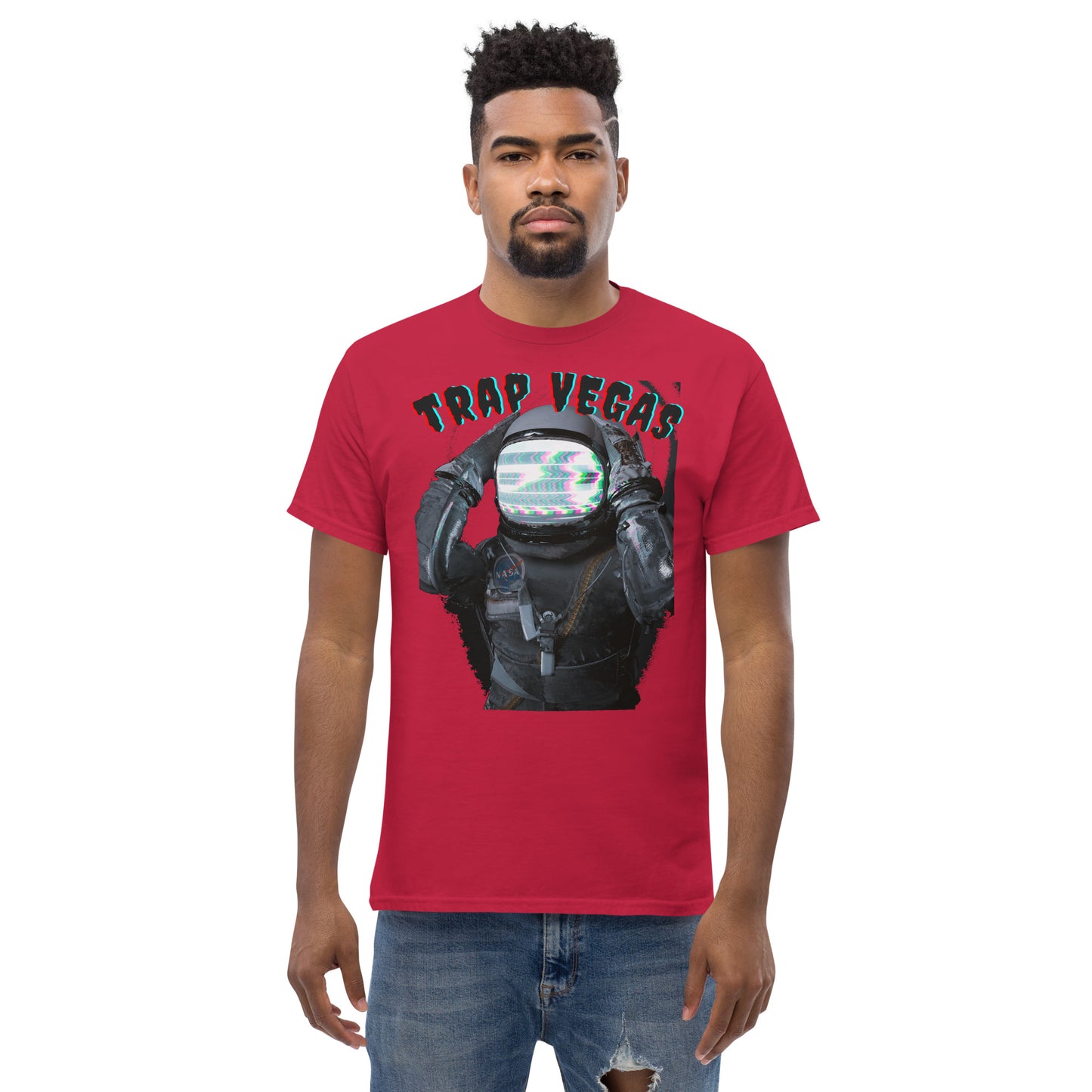 TRAP VEGAS STATIC Men's classic tee