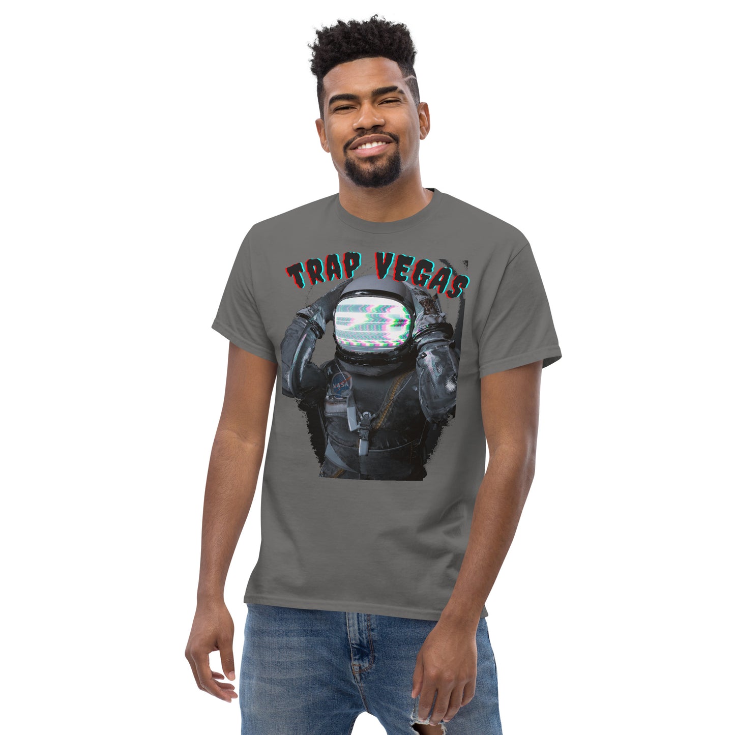 TRAP VEGAS STATIC Men's classic tee