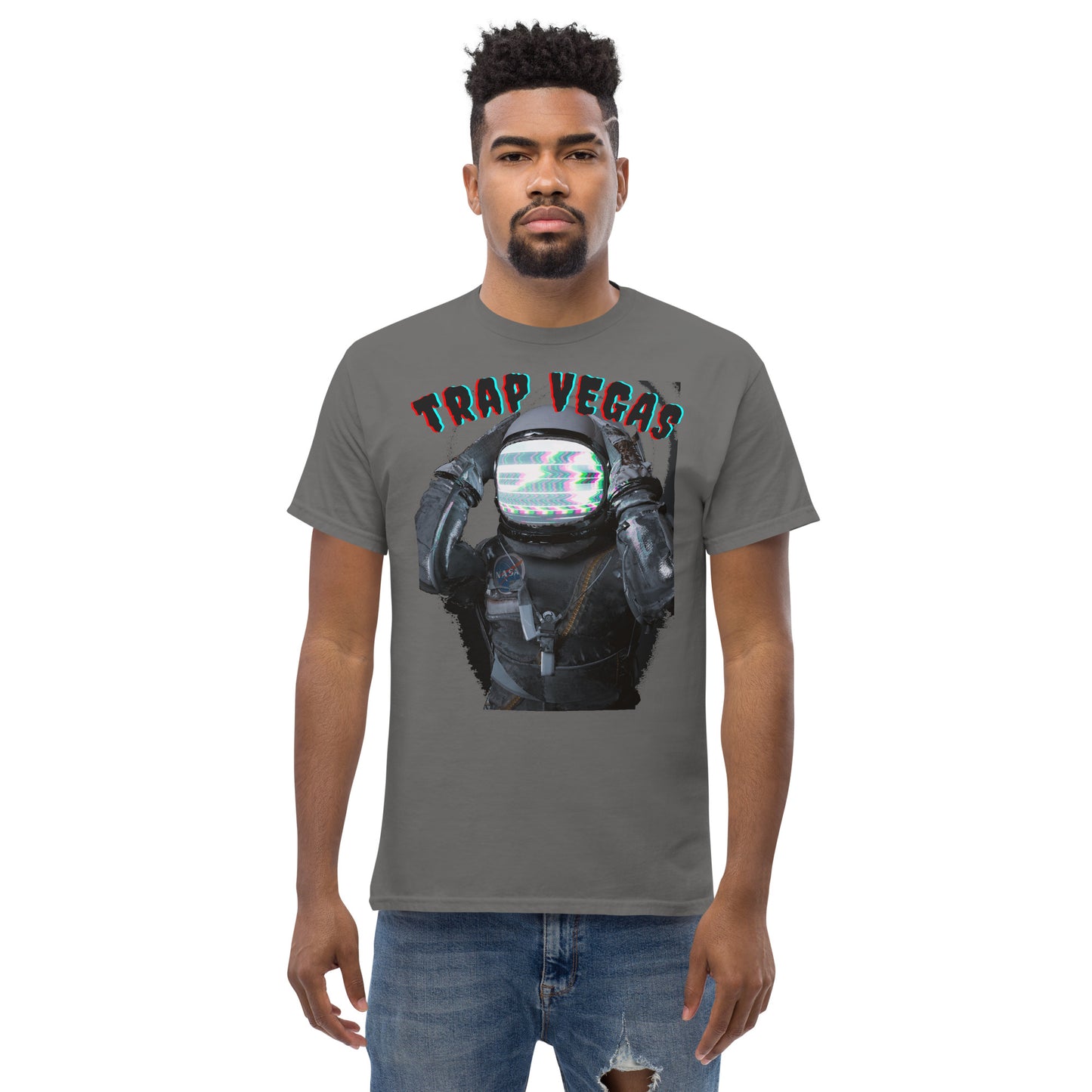 TRAP VEGAS STATIC Men's classic tee