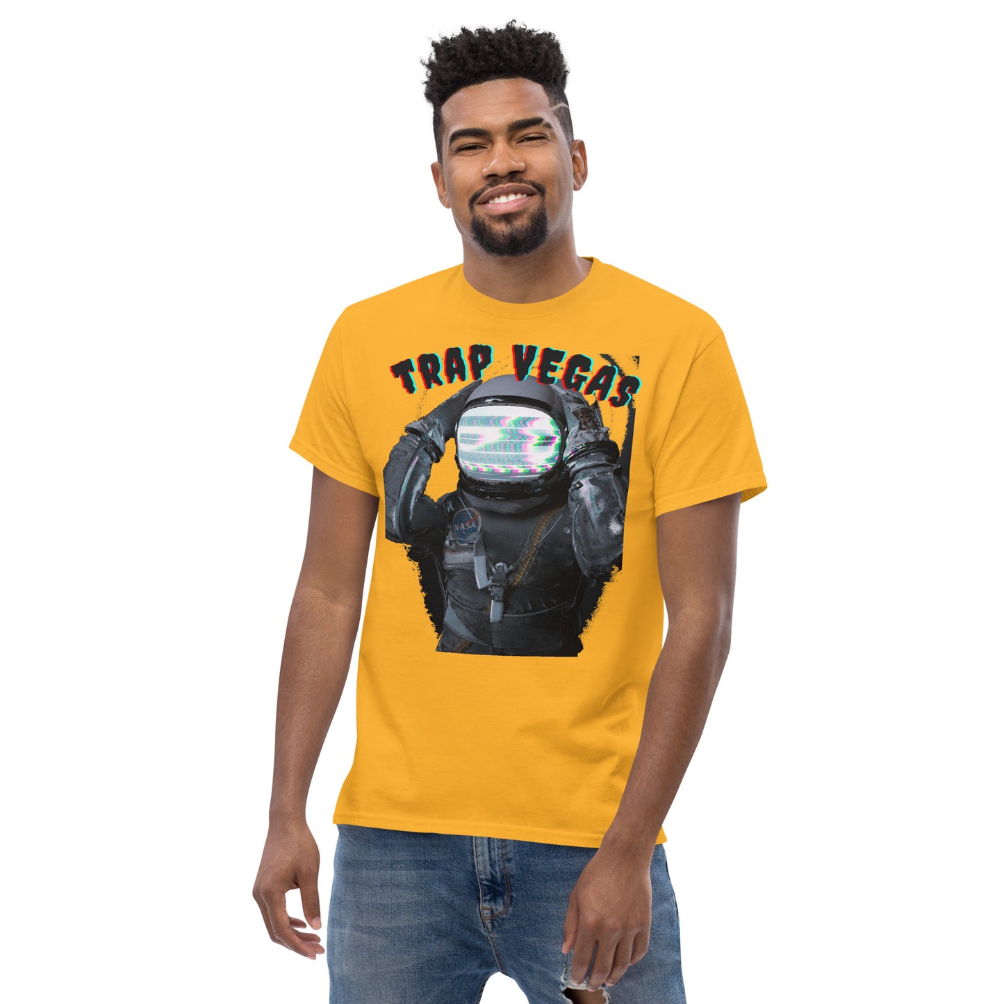 TRAP VEGAS STATIC Men's classic tee