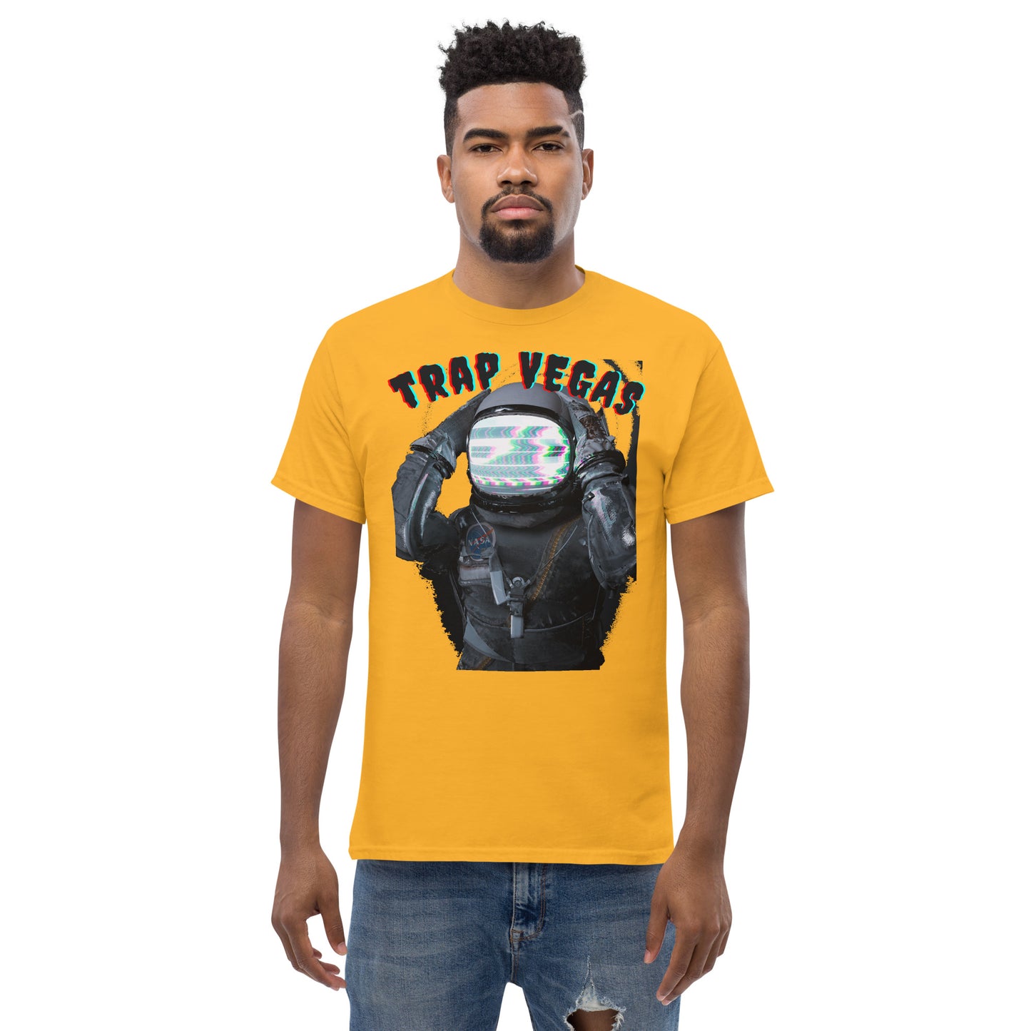 TRAP VEGAS STATIC Men's classic tee
