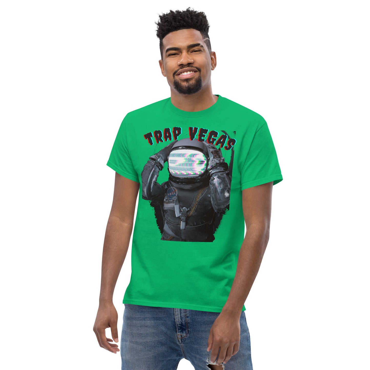 TRAP VEGAS STATIC Men's classic tee